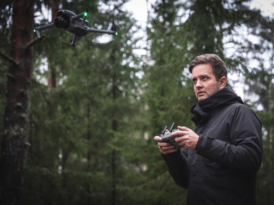 Drönarfotografering